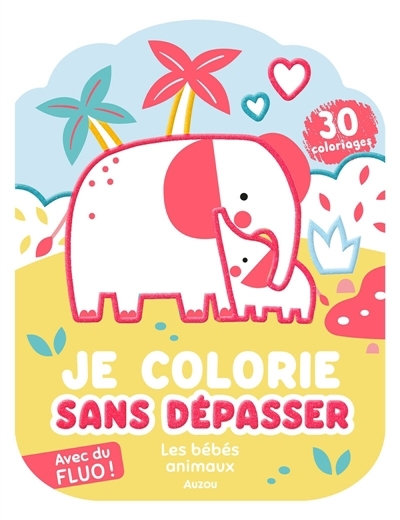 Je colorie sans dépasser - Les bébés animaux | Ghataora, Nina