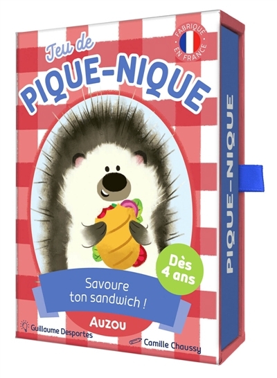 Jeu de pique-nique : A table les animaux ! | Logique