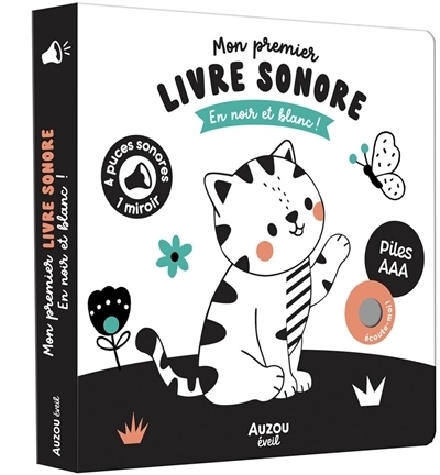 Mon premier livre sonore : En noir et blanc | Kendall, Wendy