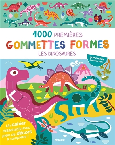 1000 premières gommettes formes dinosaures | Taylor, Nadia