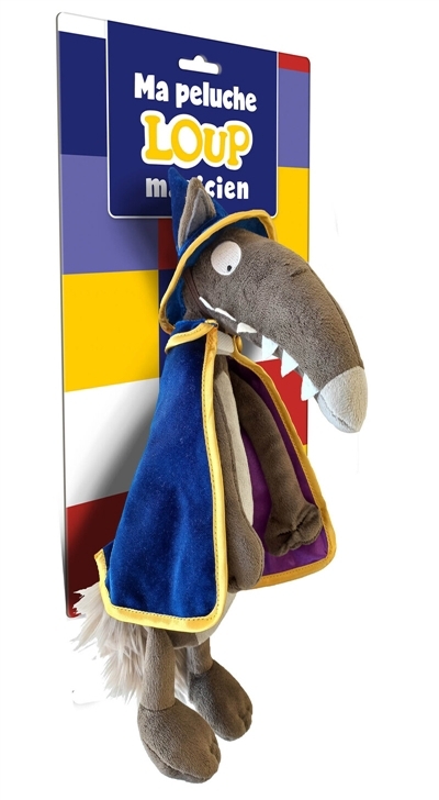 Ma peluche de loup magicien | Jeux collectifs & Jeux de rôles