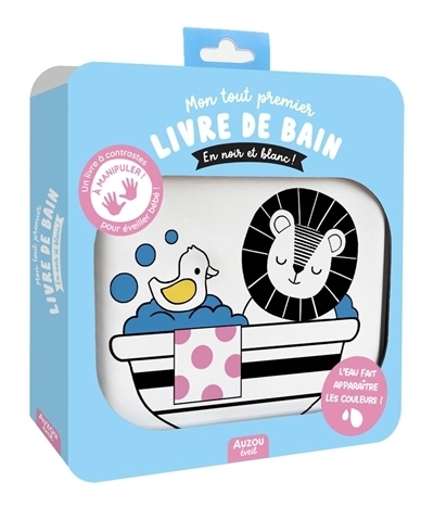 Mon premier livre de bain magique : En noir et blanc | Kendall, Wendy