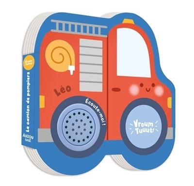 Léo le camion de pompiers | Blanc, Marion