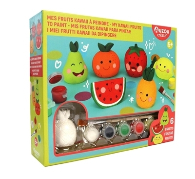 Mes fruits kawaii à peindre | 