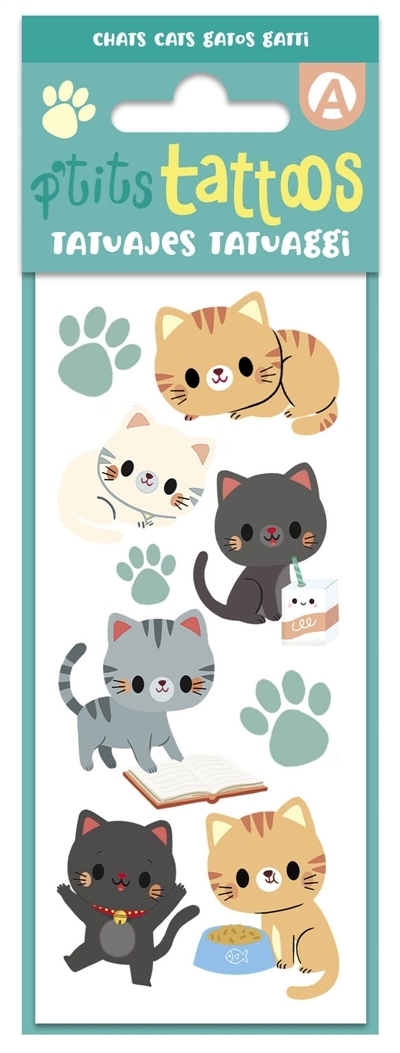 Mes p'tits tattoos chats | Paku