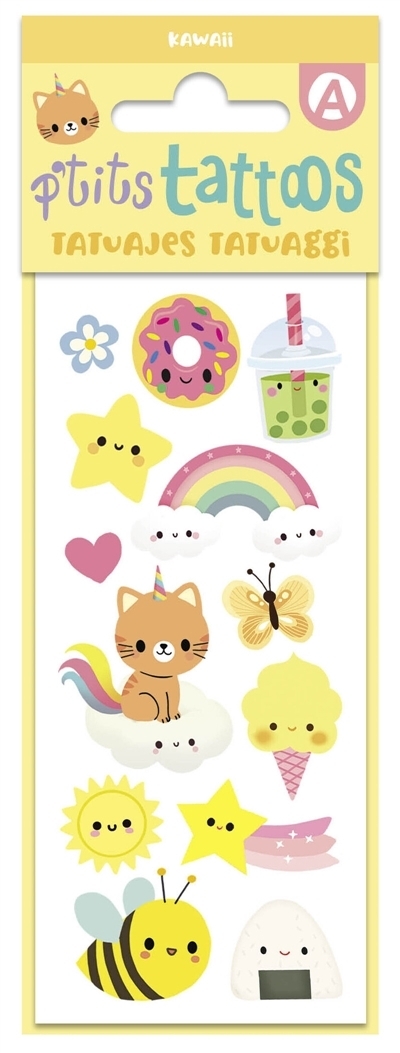 Mes p'tits tattoos kawaii | Paku