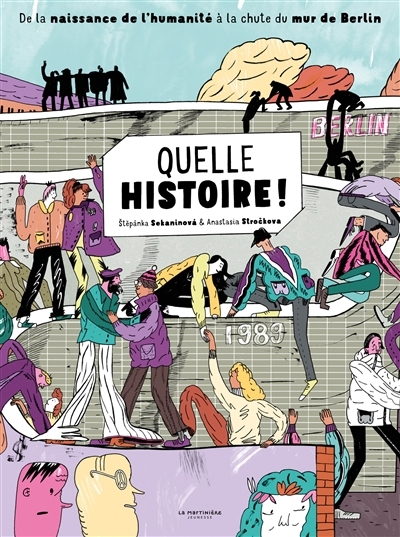 Quelle histoire ! : de la naissance de l'humanité à la chute du mur de Berlin | Sekaninova, Stepanka
