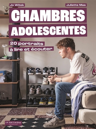 Chambres adolescentes : 20 portraits à lire et écouter | Witek, Jo