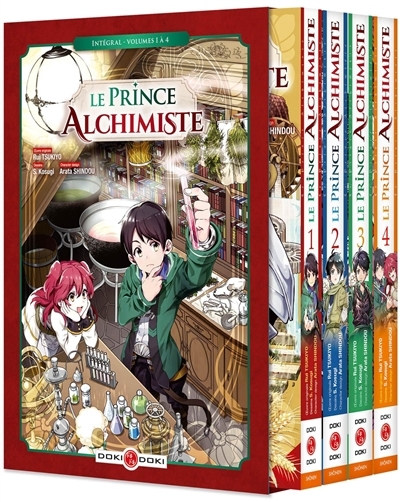 Le prince alchimiste : intégral T.01-T.04 | Tsukiyo, Rui (Auteur) | Kosugi, S. (Illustrateur) | Shindou, Arata (Illustrateur)