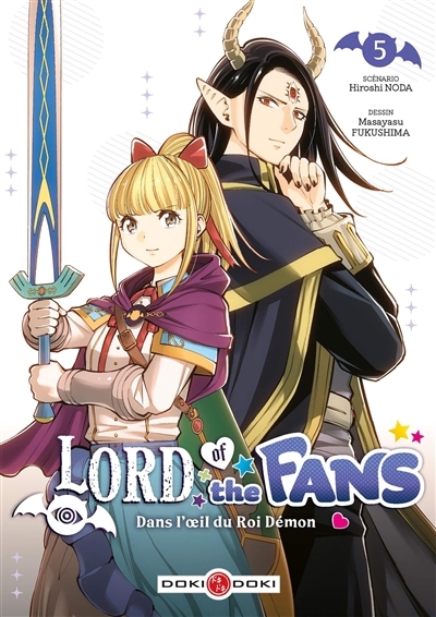 Lord of the fans : dans l'oeil du roi démon T.05 | Noda, Hiroshi (Auteur) | Fukushima, Masayasu (Illustrateur)