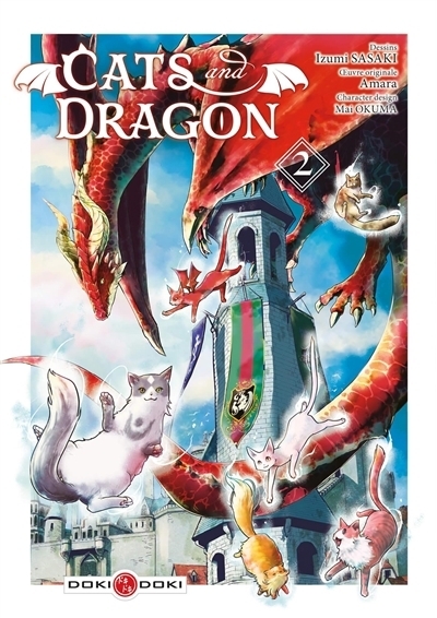 Cats and dragon T.02 | Amara (Auteur) | Sasaki, Izumi (Illustrateur) | Okuma, Mai (Illustrateur)