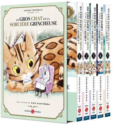 Le gros chat et la sorcière grincheuse T.01-T.05 | Kashiwaba, Hiro