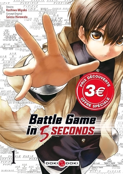 Battle game in 5 seconds T.01 | Harawata, Saizou (Auteur) | Miyakokashiwa (Illustrateur)