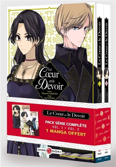 Le coeur et le devoir : pack série complète T.01 et T.02 | Nishino, Himawari (Auteur) | Tanaka, Aya (Illustrateur)