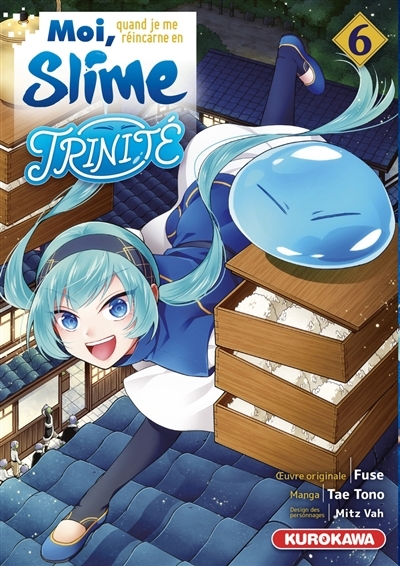 Moi, quand je me réincarne en Slime, Trinité T.06 | Fuse (Auteur) | Tono, Tae (Illustrateur) | Mitz Vah, Mitz (Illustrateur)