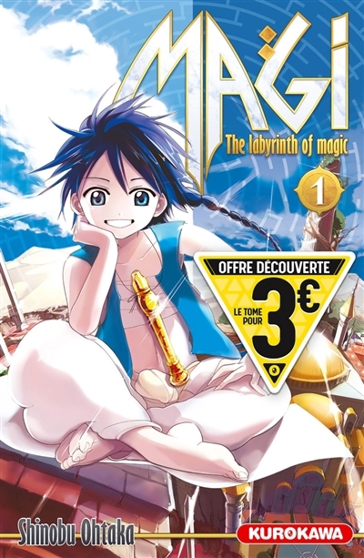 Magi : the labyrinth of magic T.01 | Ohtaka, Shinobu (Auteur)