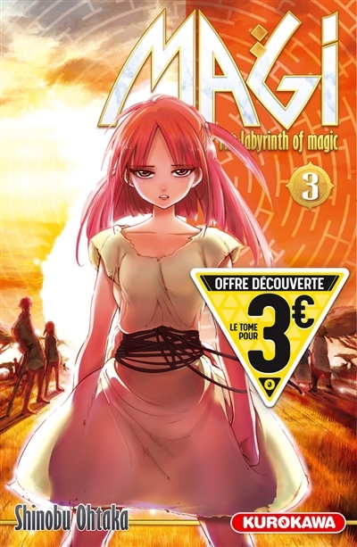 Magi : the labyrinth of magi T.03 (Prix découverte) | Ohtaka, Shinobu (Auteur)