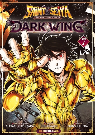 Saint Seiya : les chevaliers du zodiaque : dark wing T.07 | Saitou, Kenji (Auteur) | Ueda, Shinshu (Illustrateur)