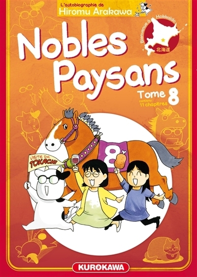 Nobles paysans : l'autobiographie de Hiromu Arakawa T.08 | Arakawa, Hiromu