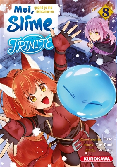 Moi, quand je me réincarne en Slime, Trinité T.08 | Fuse (Auteur) | Tono, Tae (Illustrateur) | Mitz Vah, Mitz (Illustrateur)