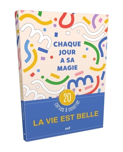 La vie est belle : 20 cartes à colorier | 