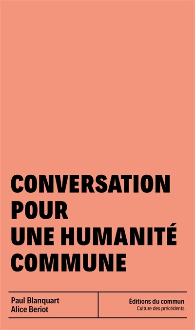 Conversation pour une humanité commune | 