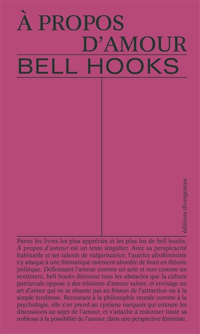 A propos d'amour | hooks, bell