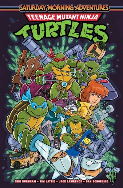 Teenage Mutant Ninja Turtles: Saturday Morning Adventures, Vol. 2 | Burnham, Erik (Auteur) | Lattie, Tim (Illustrateur) | Lawrence, Jack (Illustrateur) | Schoening, Dan (Illustrateur)