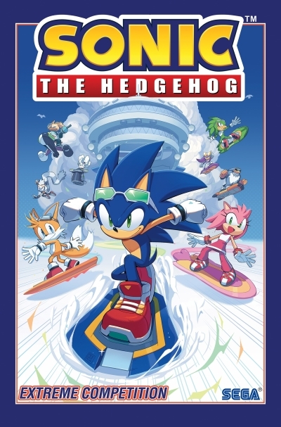 Sonic the Hedgehog Vol.18 - Extreme Competition | Stanley, Evan (Auteur) | Ata, Iasmin Omar (Auteur) | Trujillo, Josh (Auteur) | Kim, Min Ho (Illustrateur) | Thomas, Adam Bryce (Illustrateur)